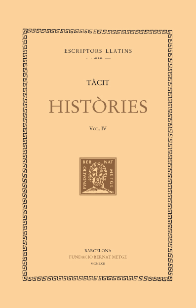 Històries, vol. IV (llibres IV-V)