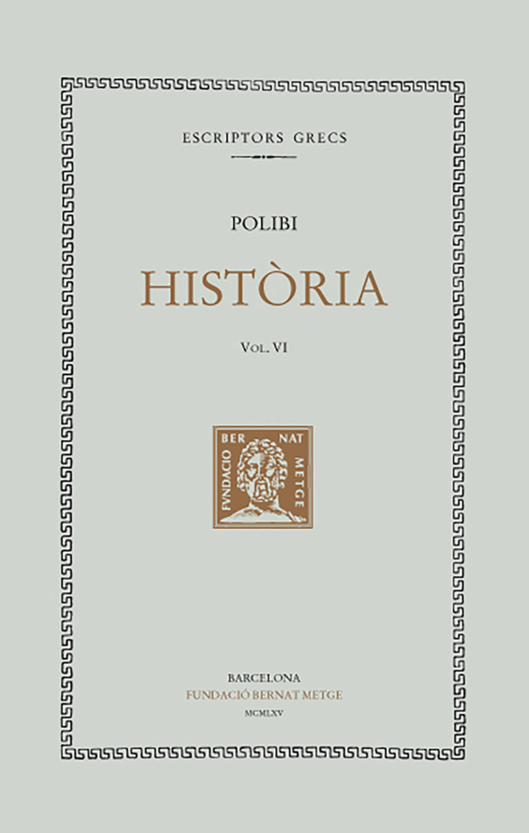 Història, vol. VI (llibres IX-X)