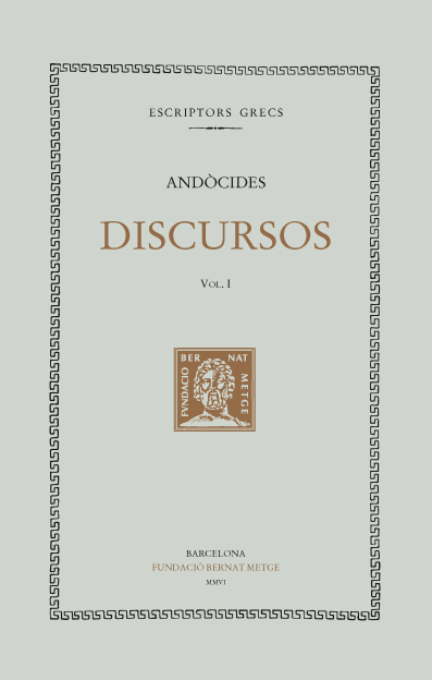 Discursos, vol. I: Sobre els misteris