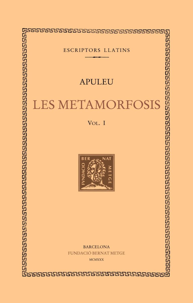 Les metamorfosis, vol. I (llibres I-V)